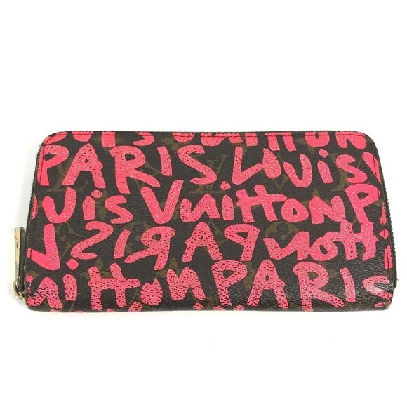 LOUIS VUITTON MonogramGraffiti Zippy wallet Zip Around Long Wallet - Picture 1 of 16